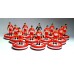 Subbuteo Andrew Table Soccer Panserraikos 1982-83 on WSB Professional Bases
